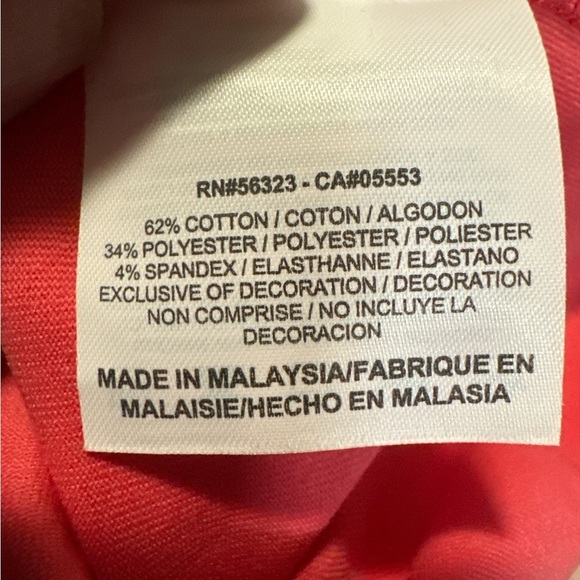 Nike Women’s Coral DRI-FIT Tee with Graphic Design - Picture 8 of 8